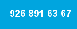 926 891 63 67 926 891 63 67